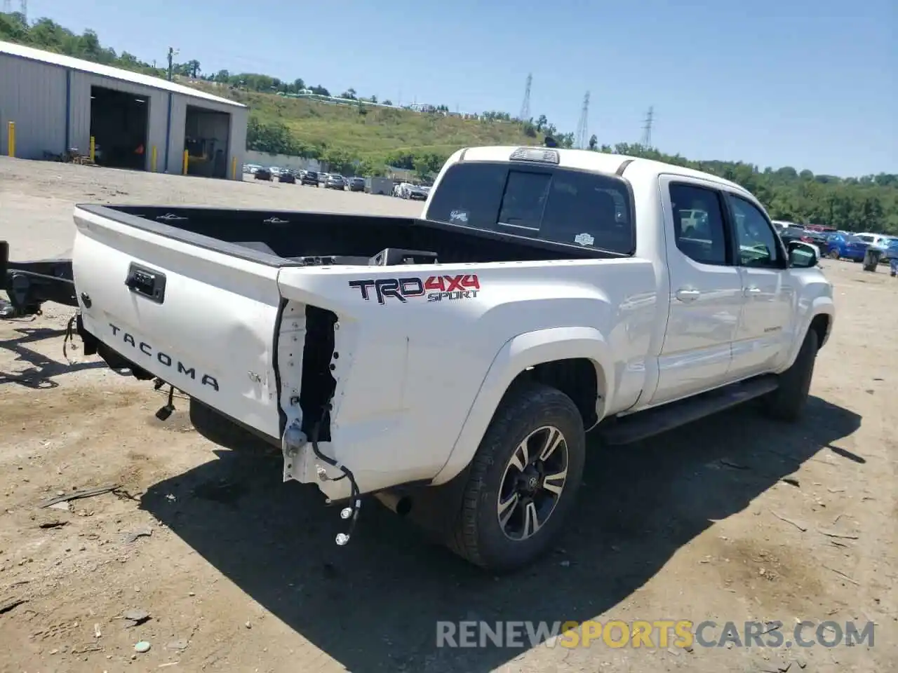 4 Photograph of a damaged car 3TMDZ5BN4KM078245 TOYOTA TACOMA 2019