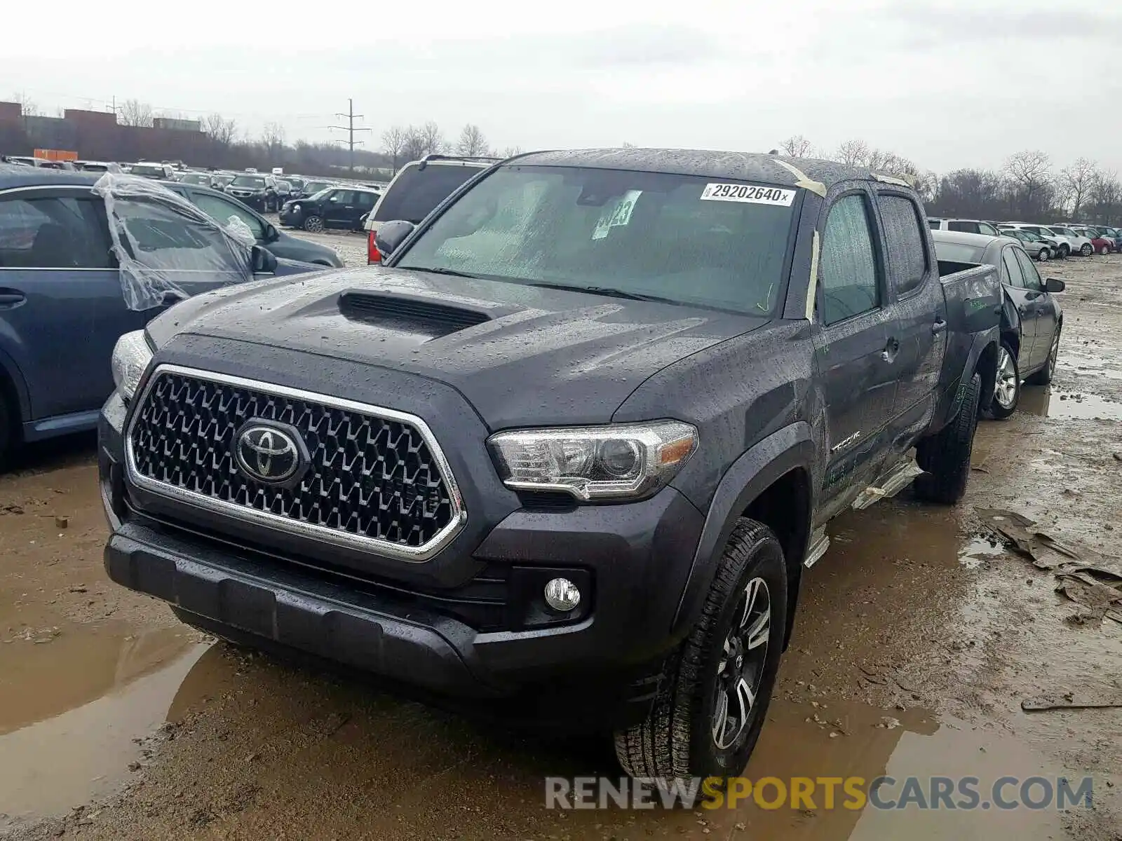 2 Photograph of a damaged car 3TMDZ5BN4KM078603 TOYOTA TACOMA 2019