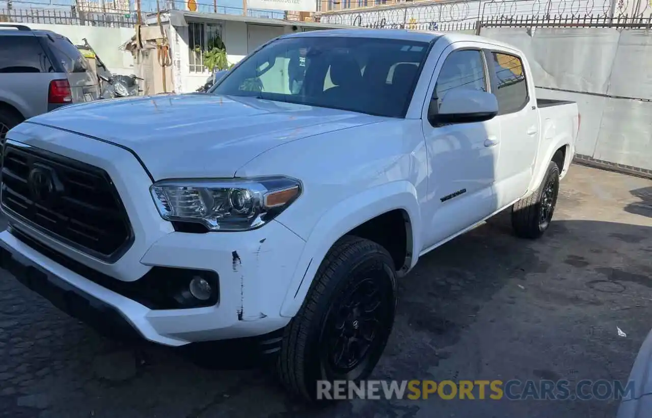 2 Photograph of a damaged car 3TMDZ5BN4KM176966 TOYOTA TACOMA 2019