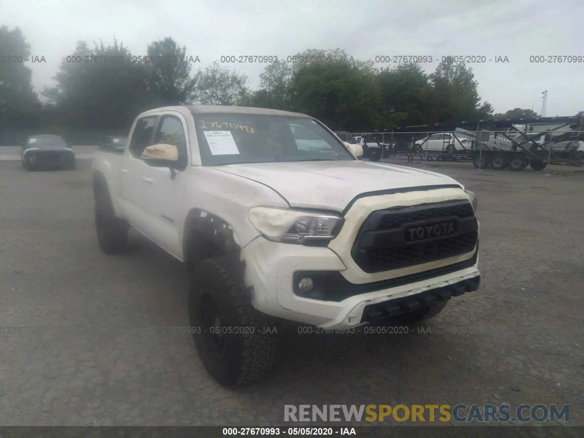 6 Photograph of a damaged car 3TMDZ5BN5KM056044 TOYOTA TACOMA 2019