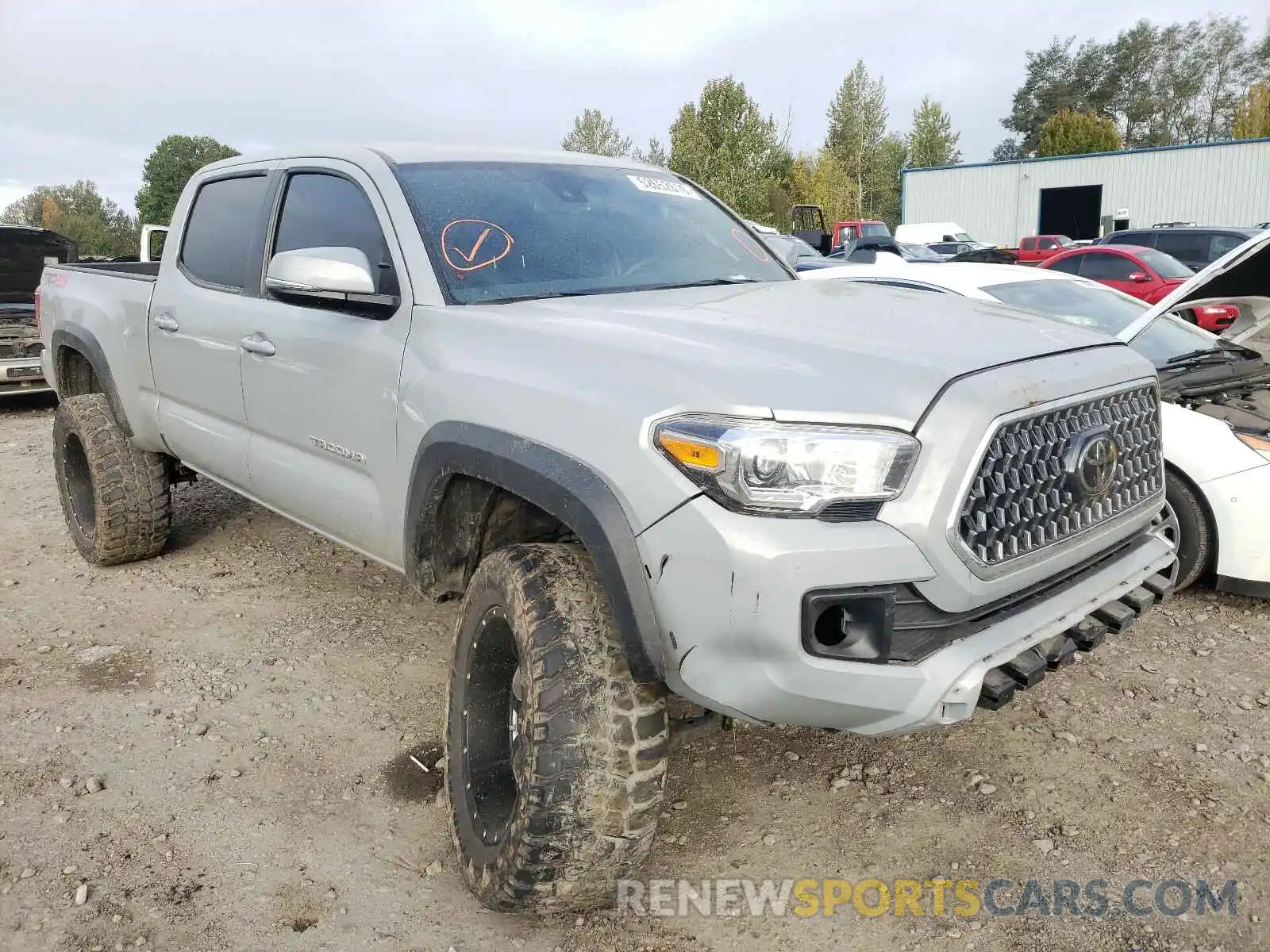 1 Photograph of a damaged car 3TMDZ5BN5KM056979 TOYOTA TACOMA 2019