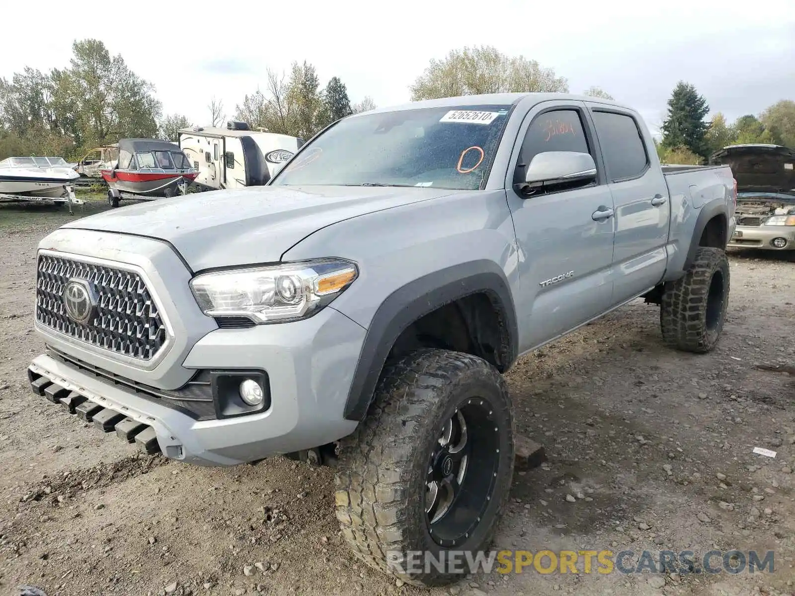 2 Photograph of a damaged car 3TMDZ5BN5KM056979 TOYOTA TACOMA 2019