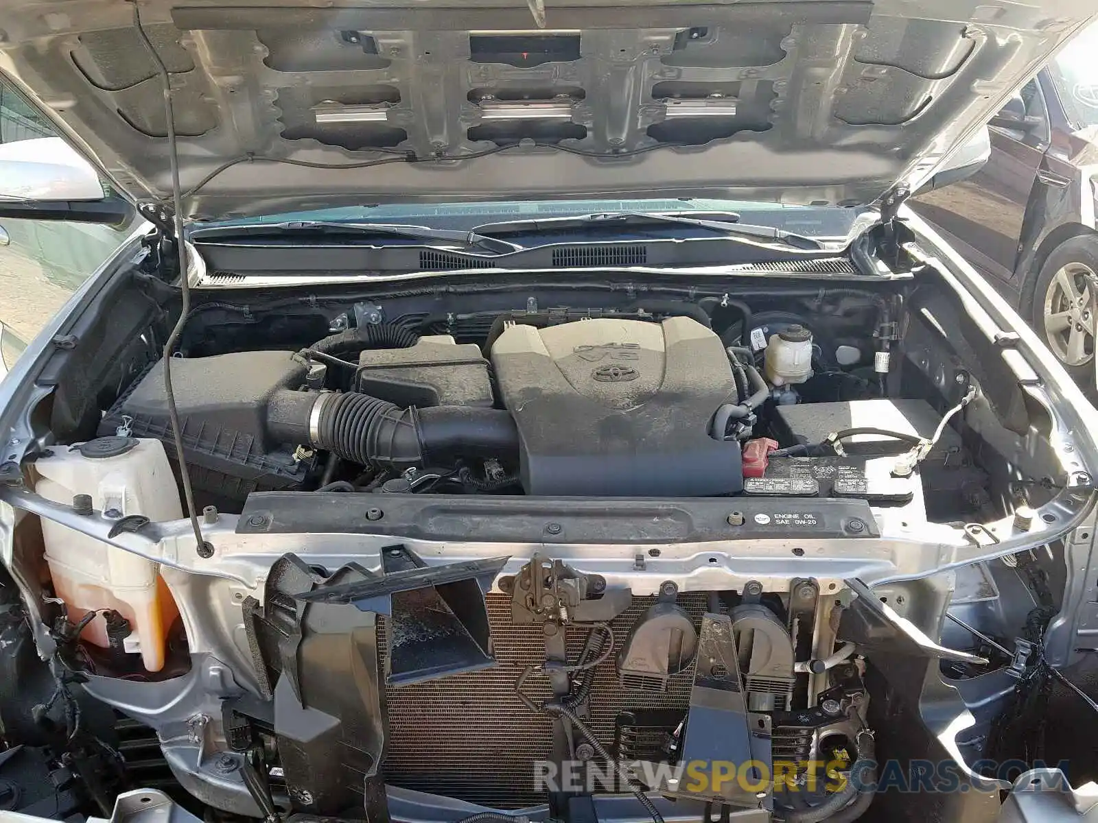 7 Photograph of a damaged car 3TMDZ5BN5KM057775 TOYOTA TACOMA 2019