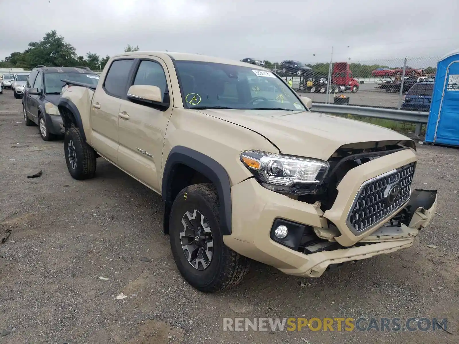 1 Фотография поврежденного автомобиля 3TMDZ5BN5KM058117 TOYOTA TACOMA 2019