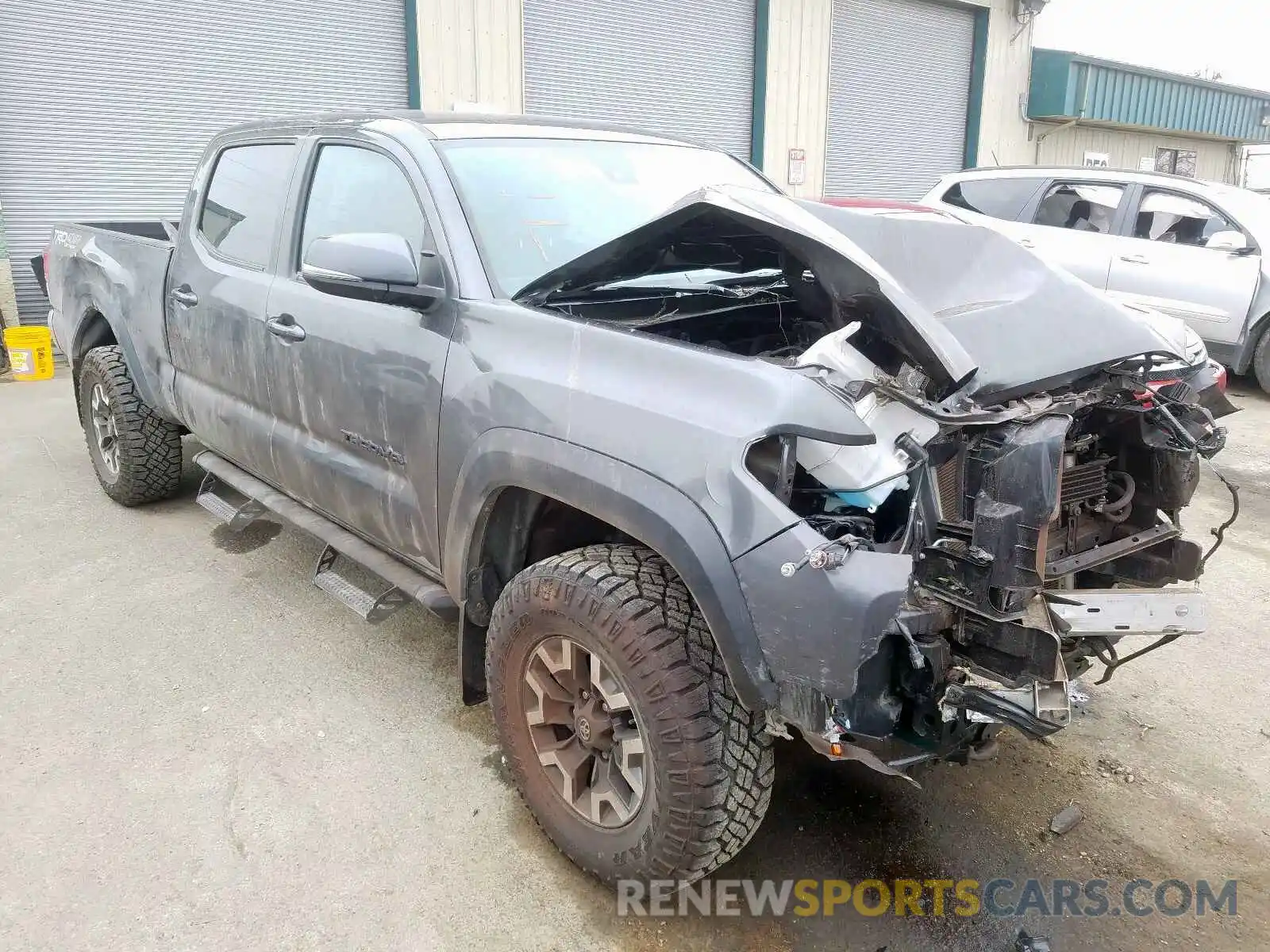 1 Photograph of a damaged car 3TMDZ5BN5KM058313 TOYOTA TACOMA 2019