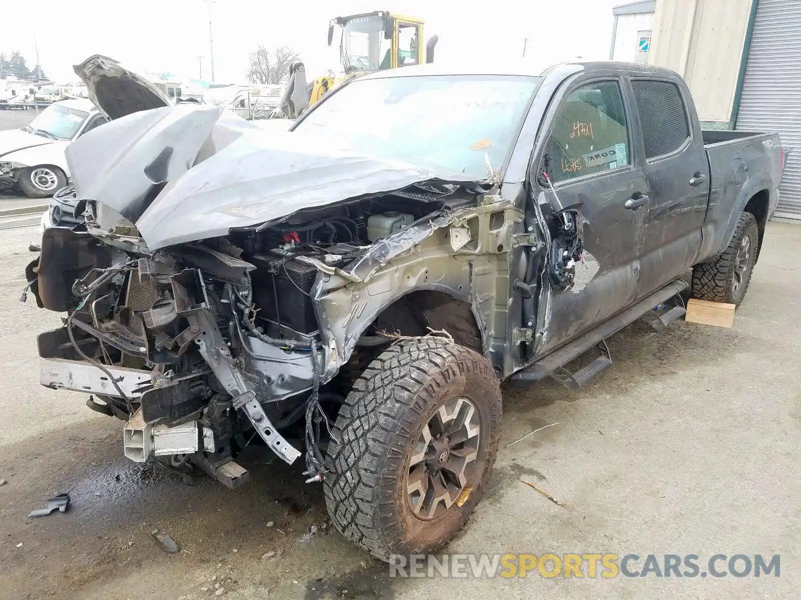 2 Photograph of a damaged car 3TMDZ5BN5KM058313 TOYOTA TACOMA 2019