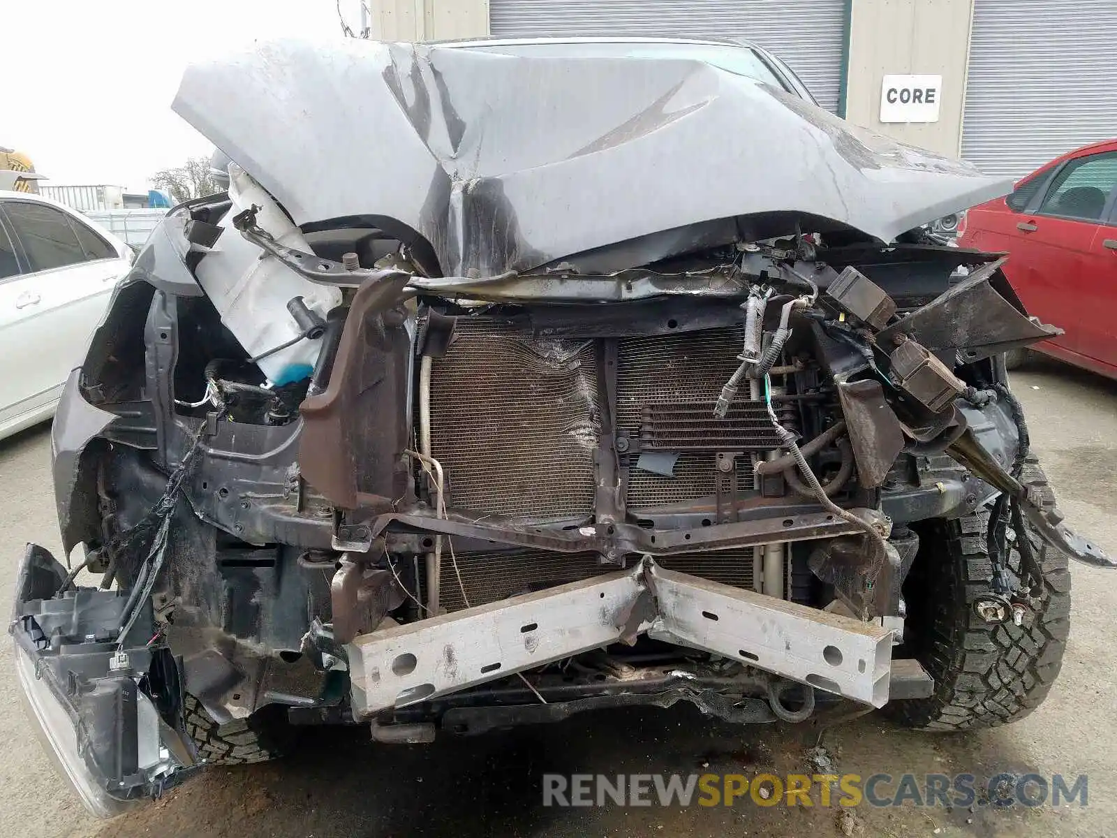 9 Photograph of a damaged car 3TMDZ5BN5KM058313 TOYOTA TACOMA 2019