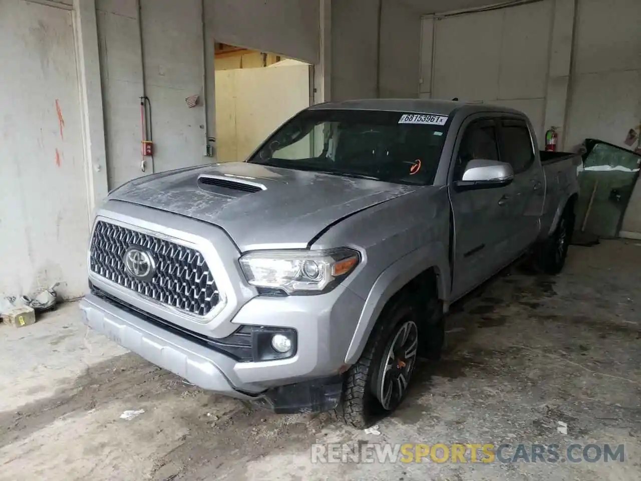 2 Photograph of a damaged car 3TMDZ5BN5KM058411 TOYOTA TACOMA 2019