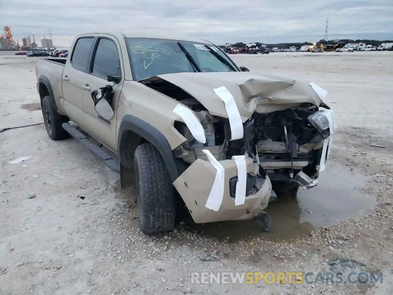 1 Photograph of a damaged car 3TMDZ5BN5KM058747 TOYOTA TACOMA 2019