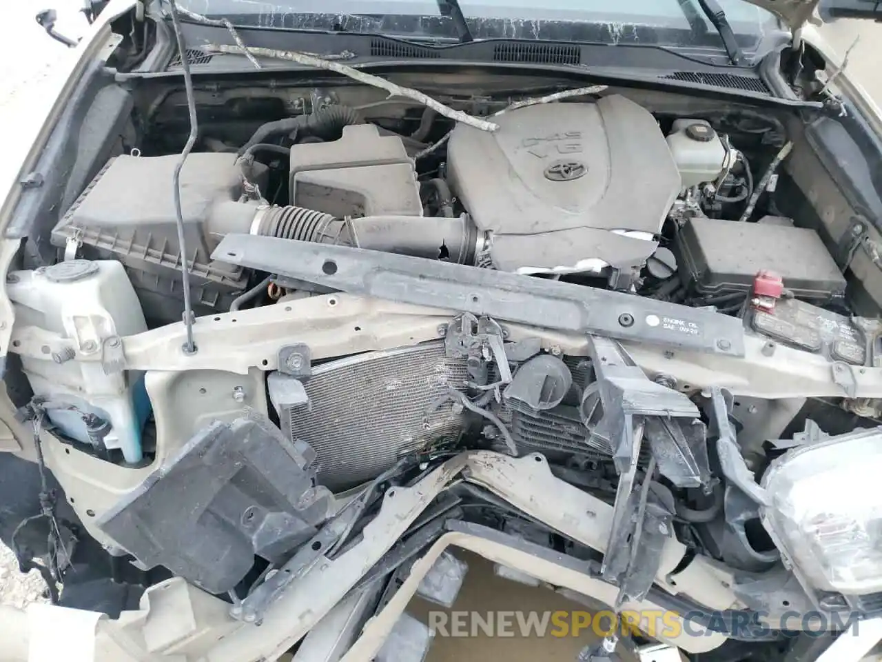 7 Photograph of a damaged car 3TMDZ5BN5KM058747 TOYOTA TACOMA 2019