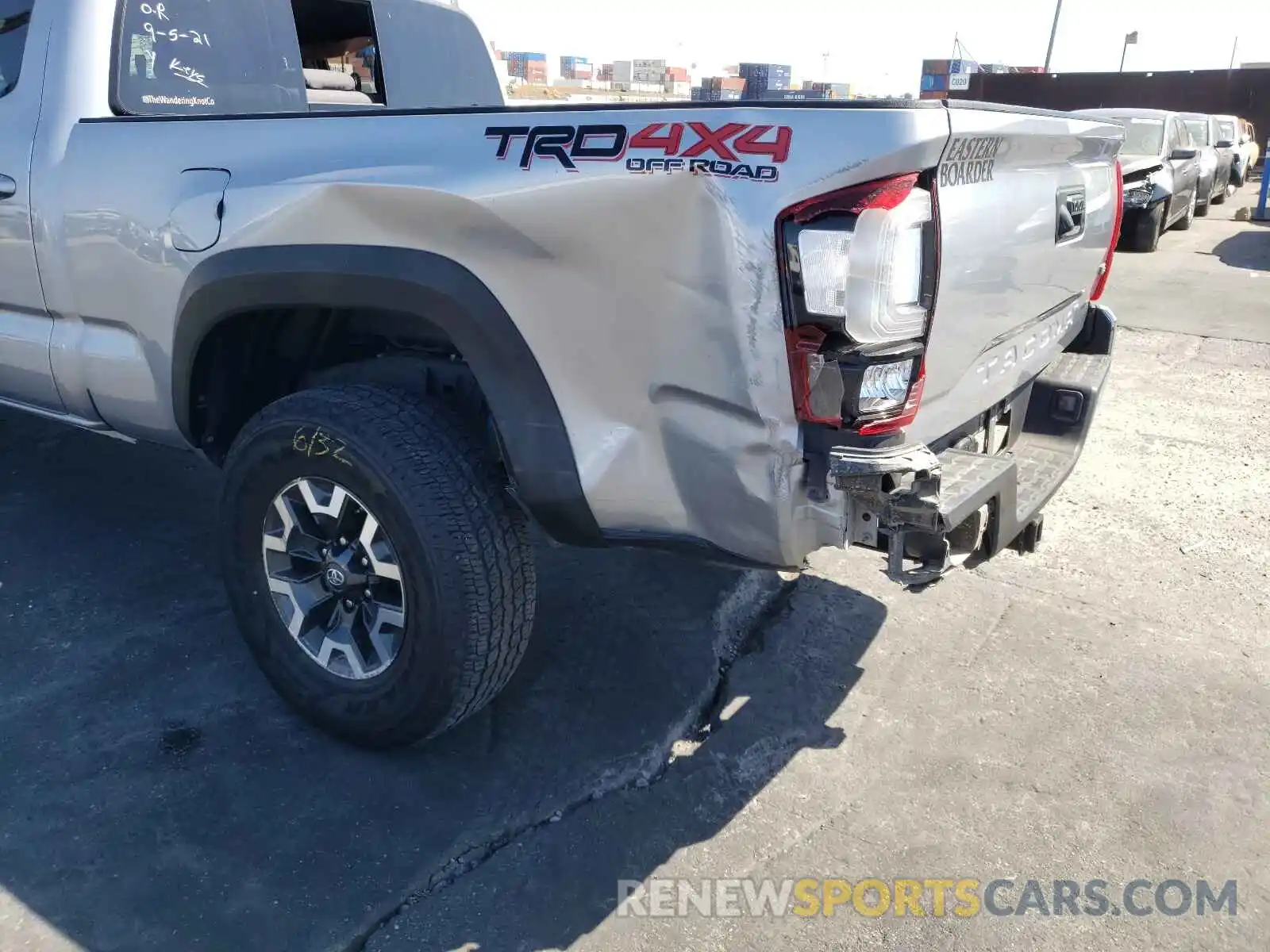 9 Photograph of a damaged car 3TMDZ5BN5KM058862 TOYOTA TACOMA 2019