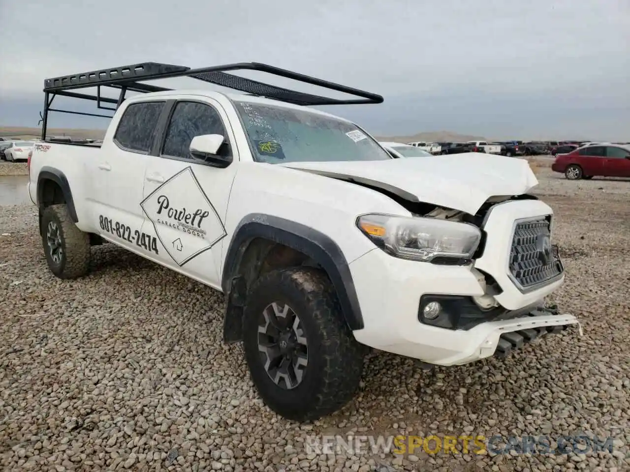 1 Photograph of a damaged car 3TMDZ5BN5KM059770 TOYOTA TACOMA 2019