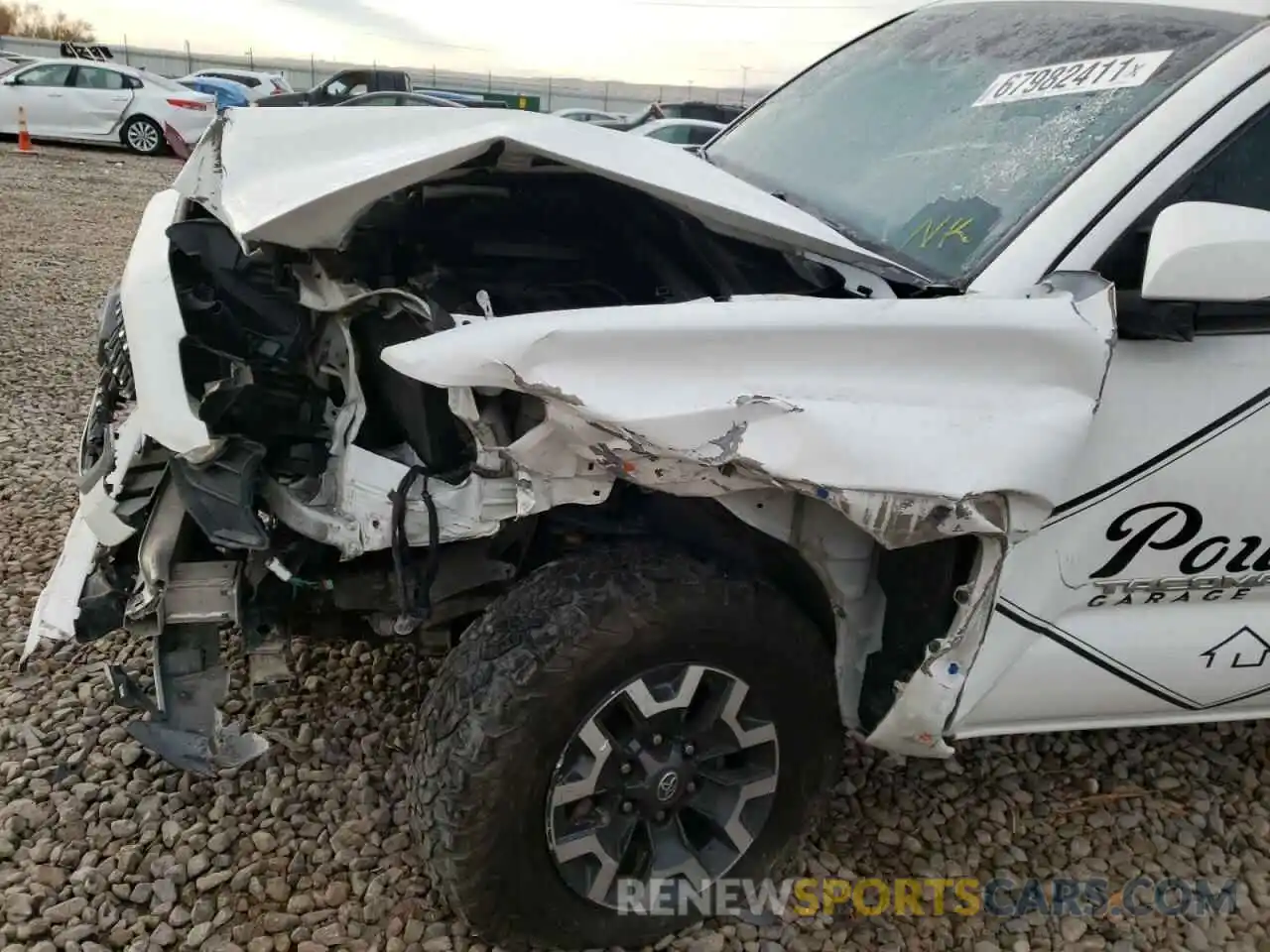 9 Photograph of a damaged car 3TMDZ5BN5KM059770 TOYOTA TACOMA 2019