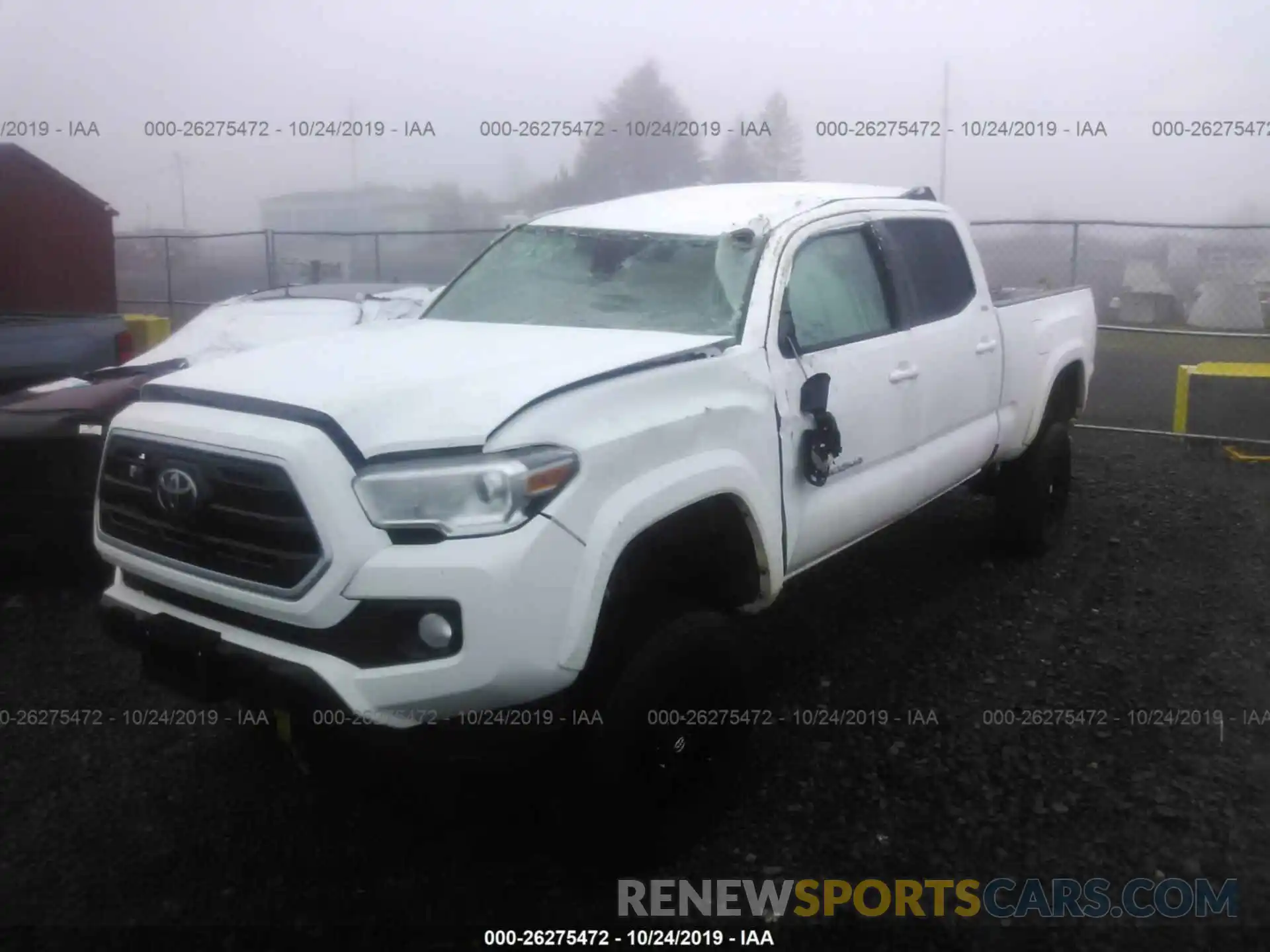 2 Photograph of a damaged car 3TMDZ5BN5KM060384 TOYOTA TACOMA 2019