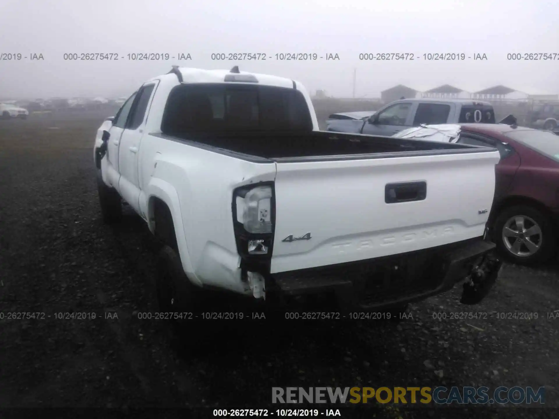 3 Photograph of a damaged car 3TMDZ5BN5KM060384 TOYOTA TACOMA 2019