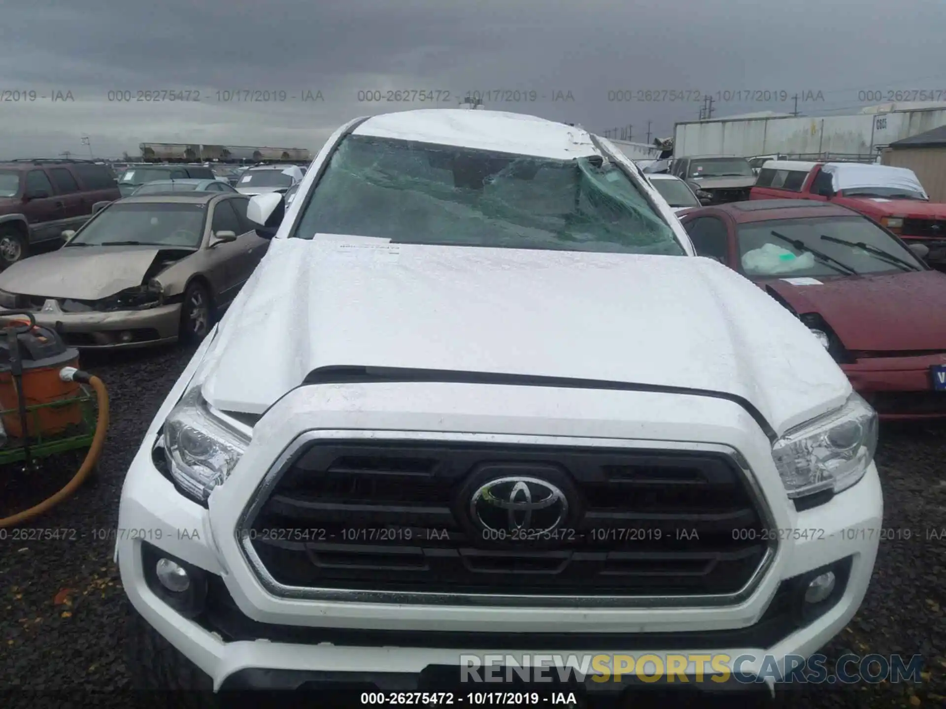 6 Photograph of a damaged car 3TMDZ5BN5KM060384 TOYOTA TACOMA 2019