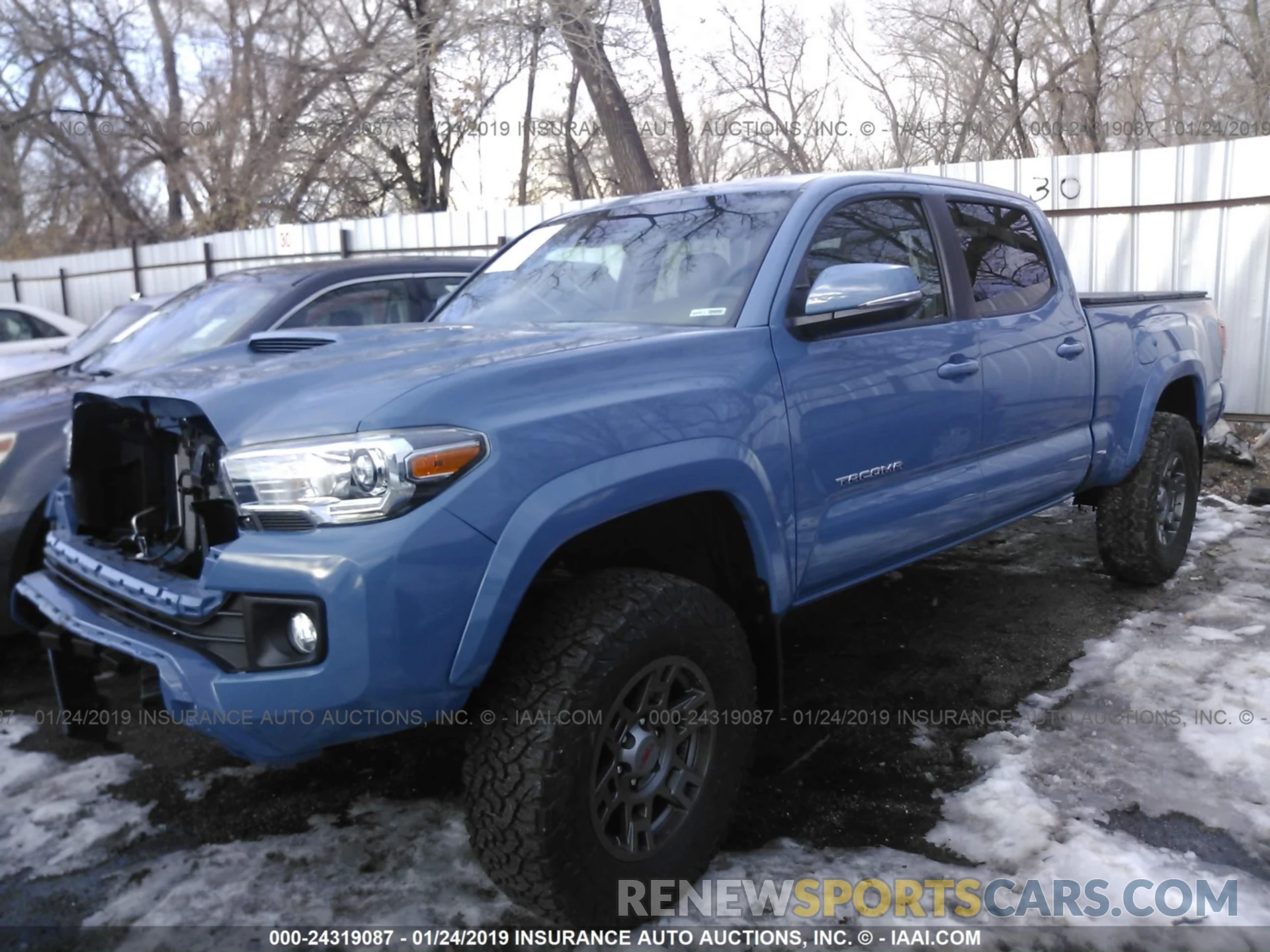 2 Photograph of a damaged car 3TMDZ5BN5KM060594 TOYOTA TACOMA 2019