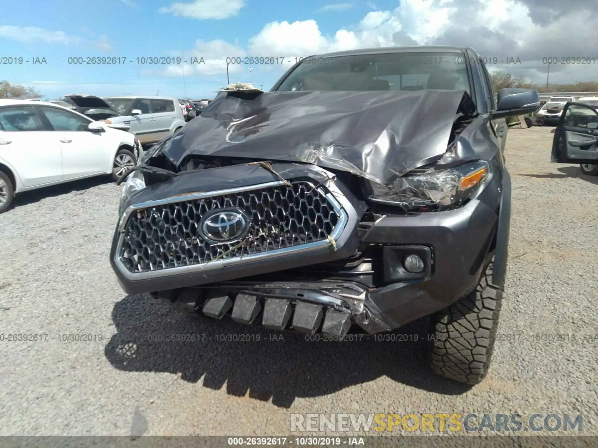 6 Photograph of a damaged car 3TMDZ5BN5KM060756 TOYOTA TACOMA 2019