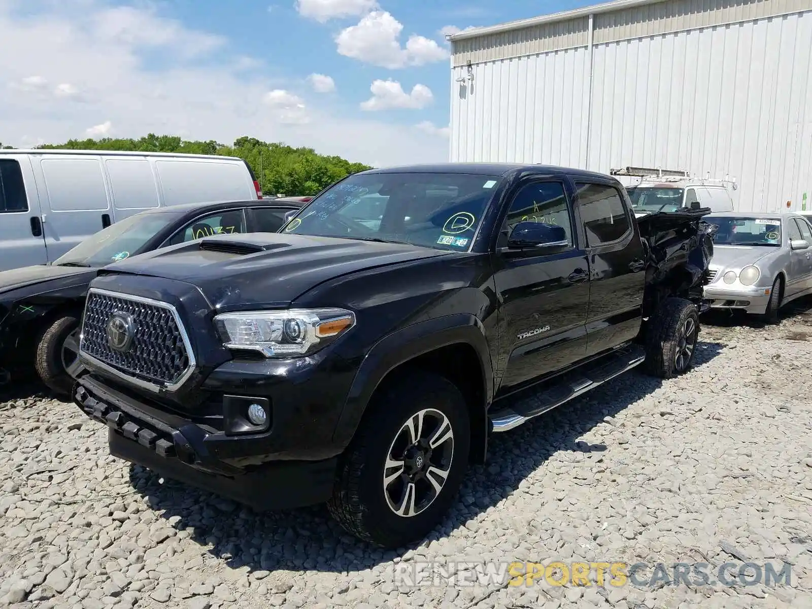 2 Фотография поврежденного автомобиля 3TMDZ5BN5KM061289 TOYOTA TACOMA 2019