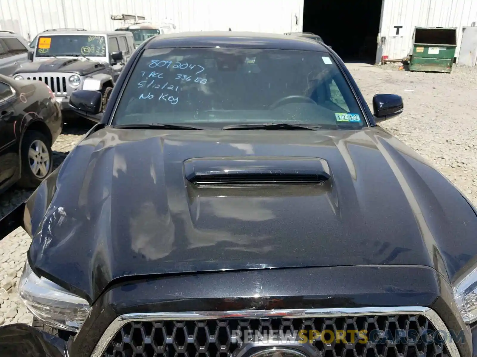 7 Photograph of a damaged car 3TMDZ5BN5KM061289 TOYOTA TACOMA 2019