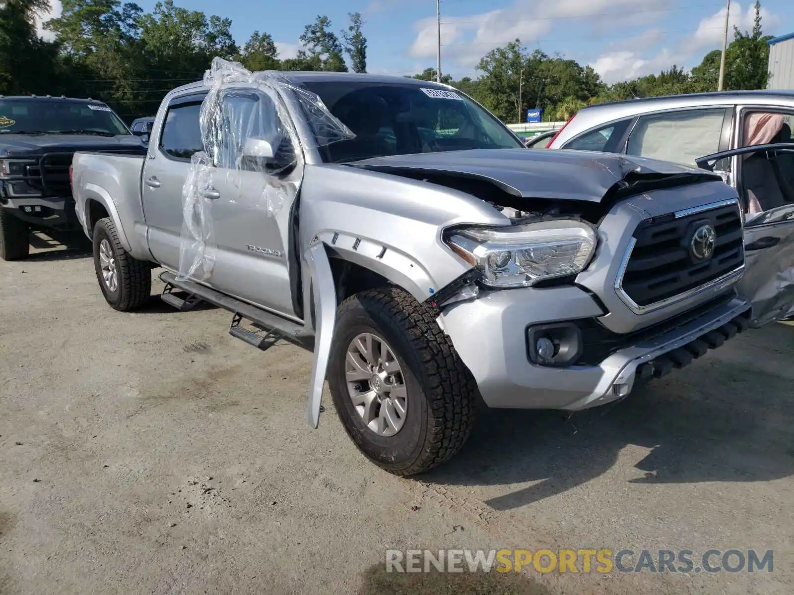 1 Photograph of a damaged car 3TMDZ5BN5KM065150 TOYOTA TACOMA 2019