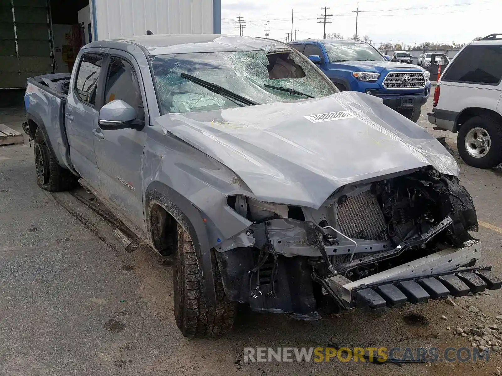 1 Photograph of a damaged car 3TMDZ5BN5KM065679 TOYOTA TACOMA 2019