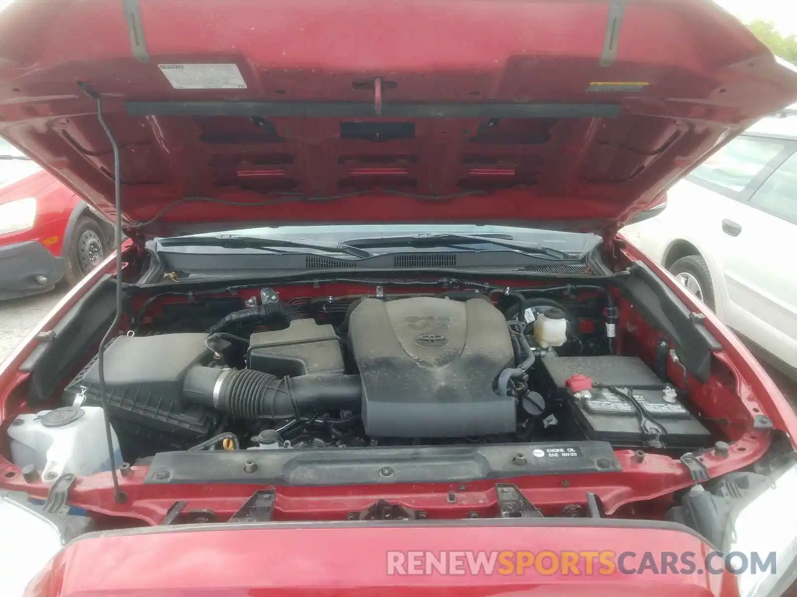 7 Photograph of a damaged car 3TMDZ5BN5KM067724 TOYOTA TACOMA 2019