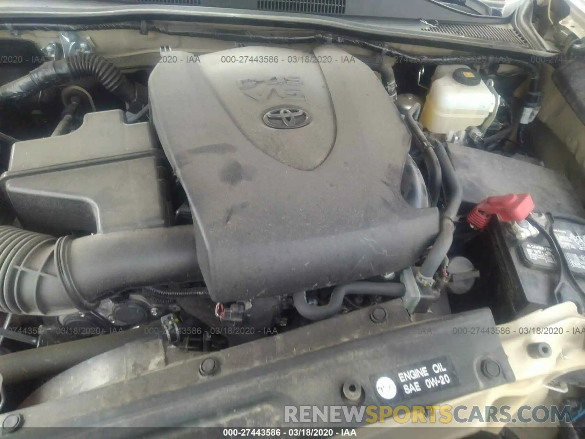 10 Photograph of a damaged car 3TMDZ5BN5KM067738 TOYOTA TACOMA 2019