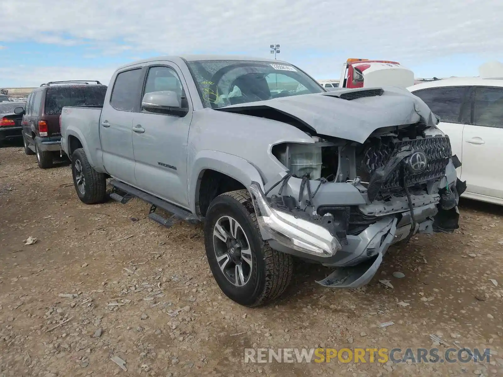 1 Photograph of a damaged car 3TMDZ5BN5KM068579 TOYOTA TACOMA 2019