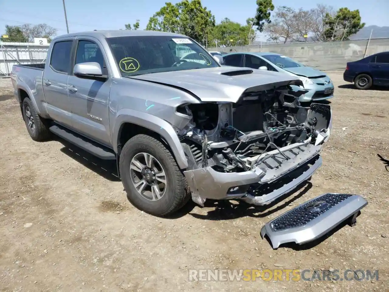 1 Photograph of a damaged car 3TMDZ5BN5KM069067 TOYOTA TACOMA 2019