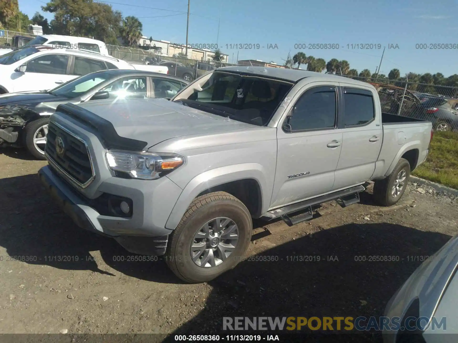 2 Photograph of a damaged car 3TMDZ5BN5KM069537 TOYOTA TACOMA 2019