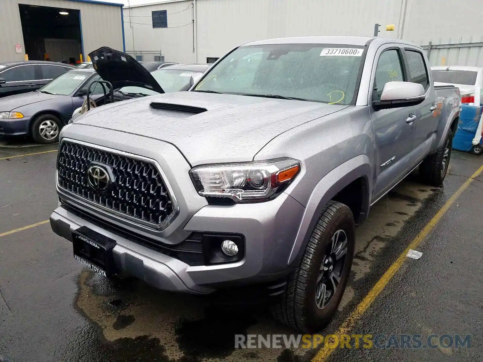 2 Photograph of a damaged car 3TMDZ5BN5KM069554 TOYOTA TACOMA 2019