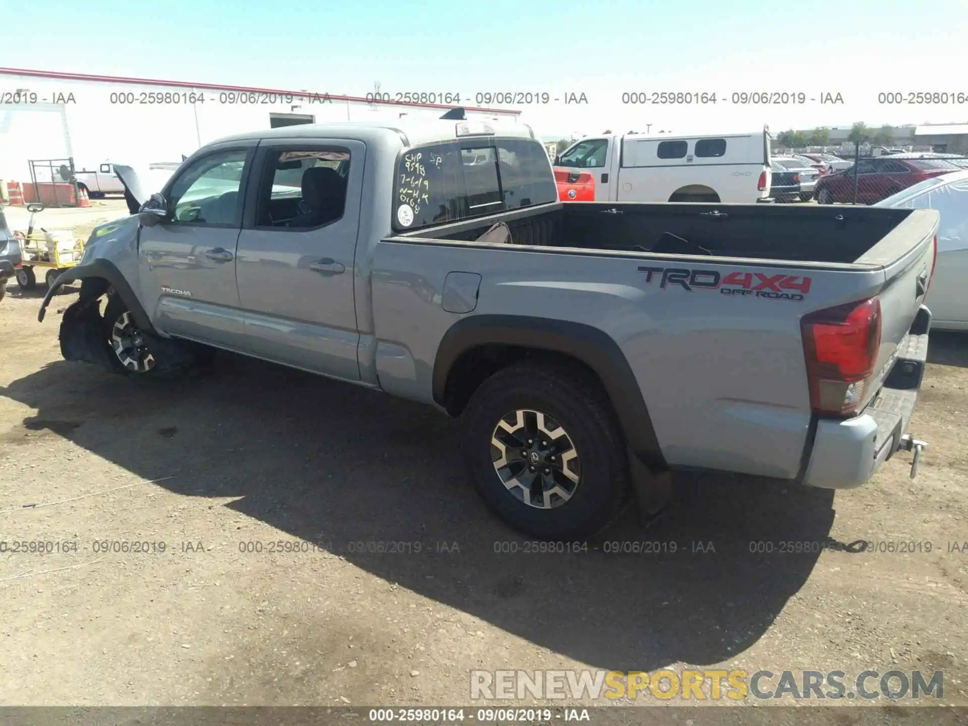 3 Photograph of a damaged car 3TMDZ5BN5KM070168 TOYOTA TACOMA 2019