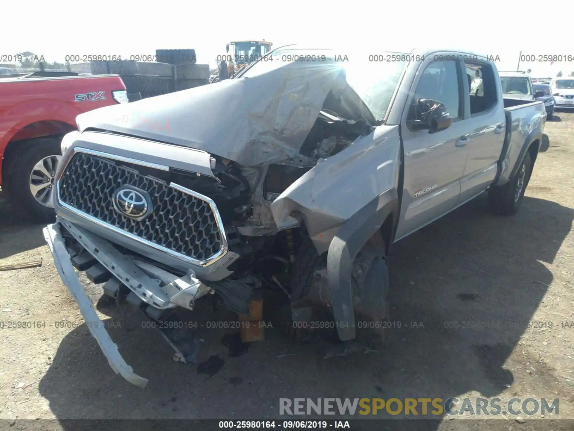 6 Photograph of a damaged car 3TMDZ5BN5KM070168 TOYOTA TACOMA 2019