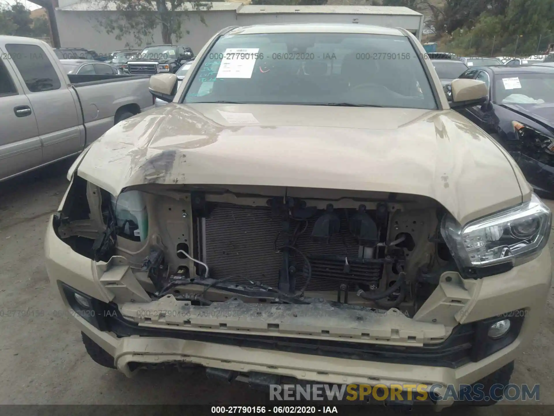 6 Photograph of a damaged car 3TMDZ5BN5KM070784 TOYOTA TACOMA 2019