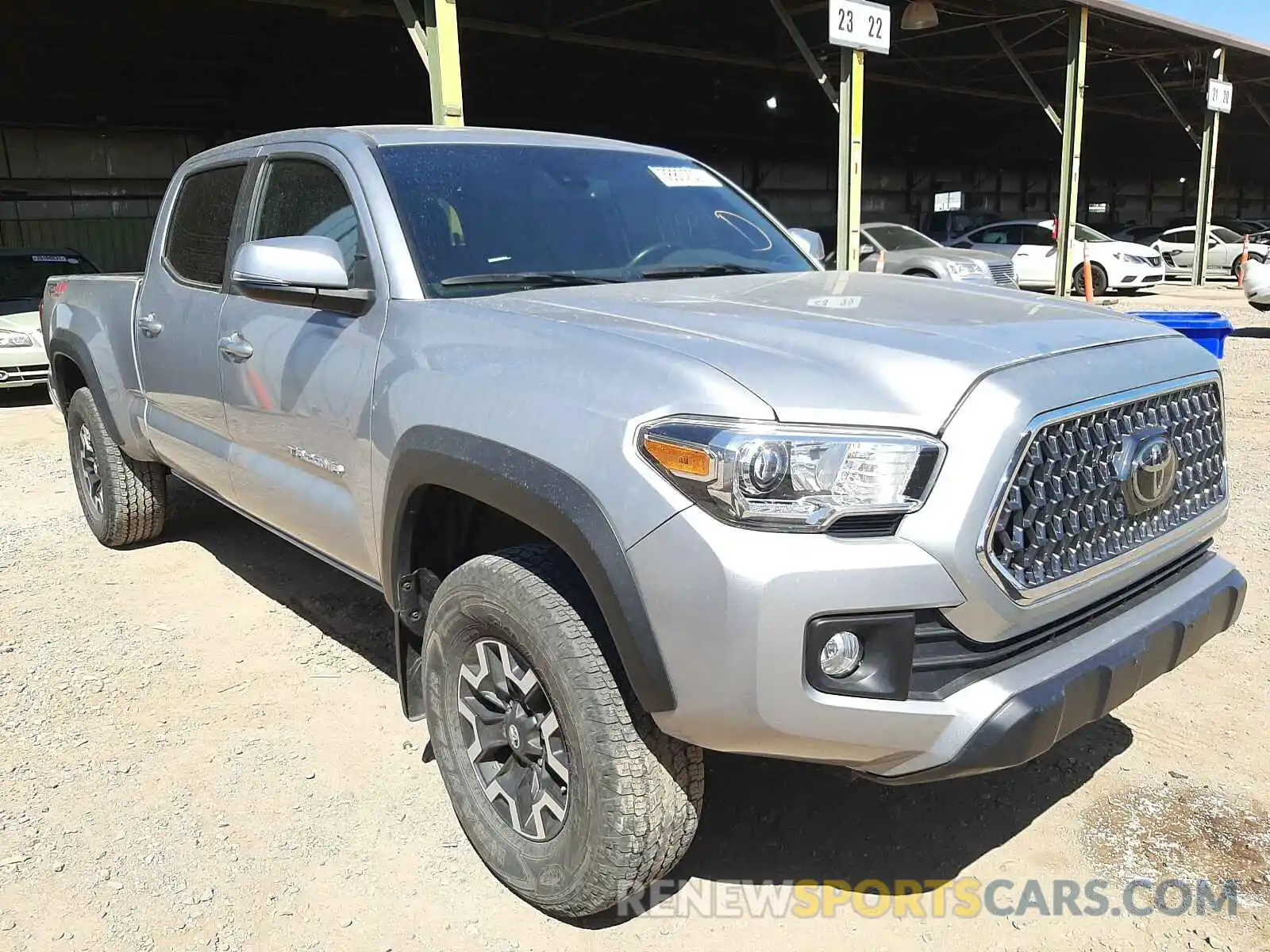 1 Photograph of a damaged car 3TMDZ5BN5KM072907 TOYOTA TACOMA 2019