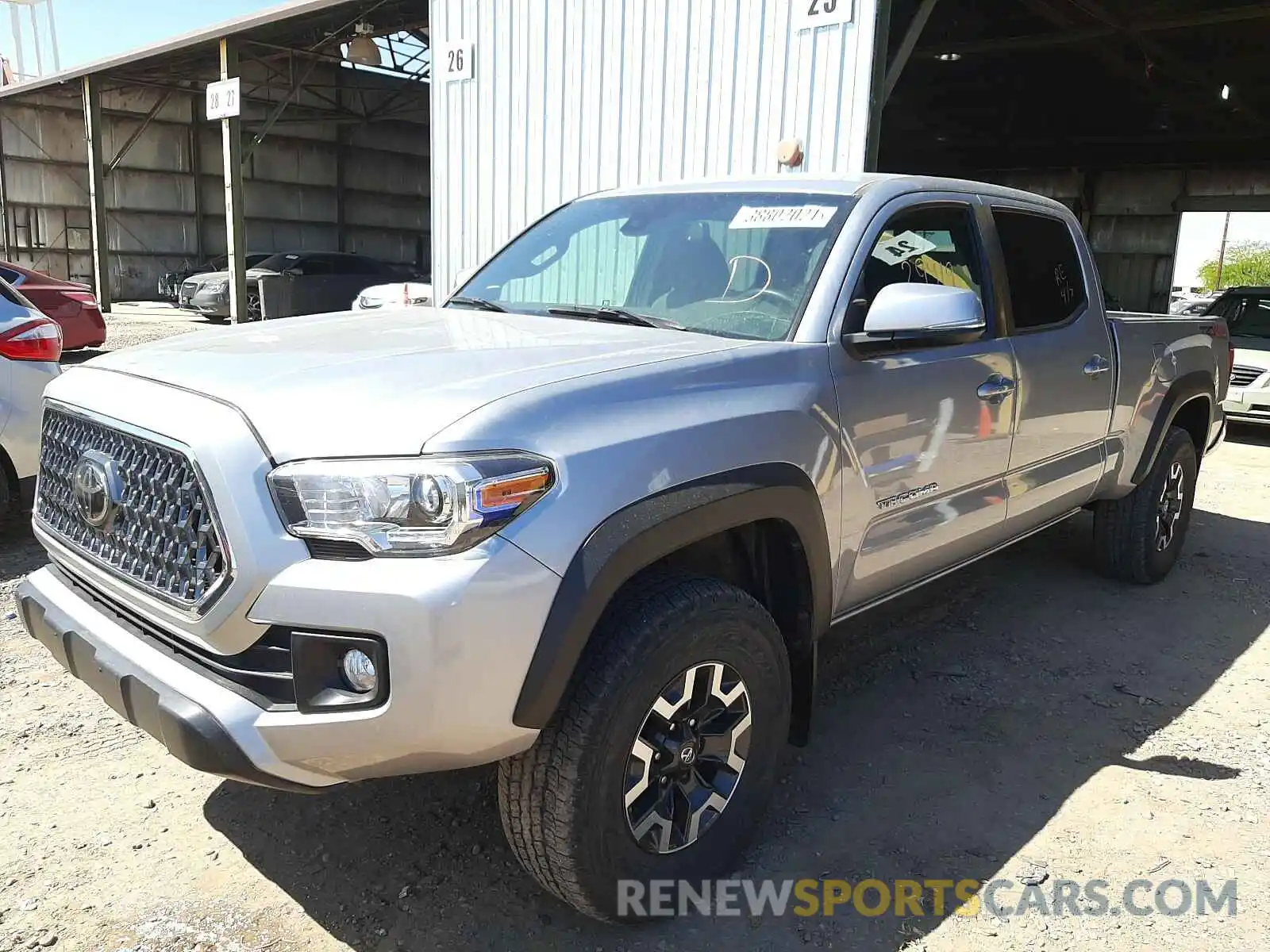 2 Photograph of a damaged car 3TMDZ5BN5KM072907 TOYOTA TACOMA 2019