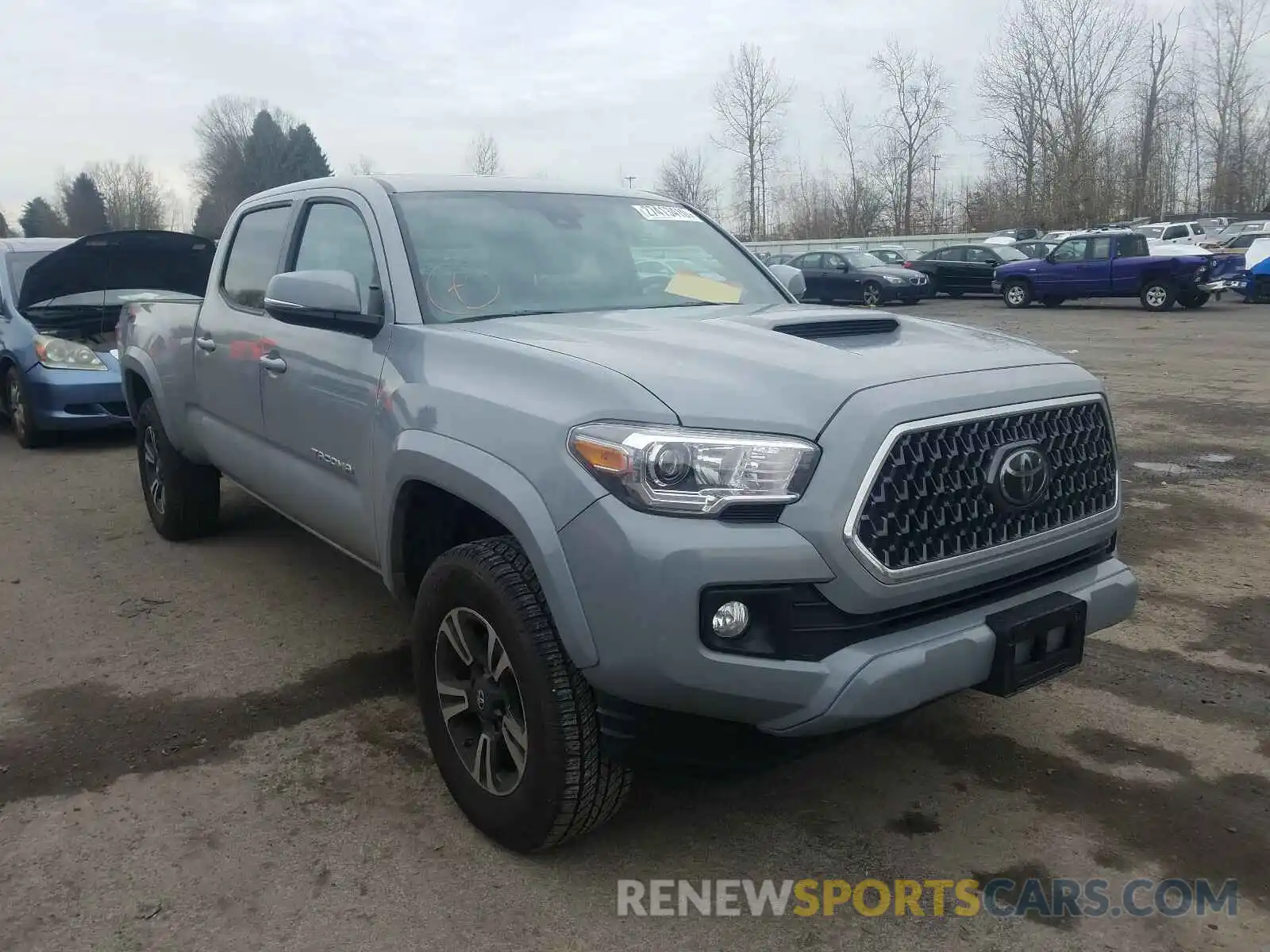 1 Photograph of a damaged car 3TMDZ5BN5KM075094 TOYOTA TACOMA 2019