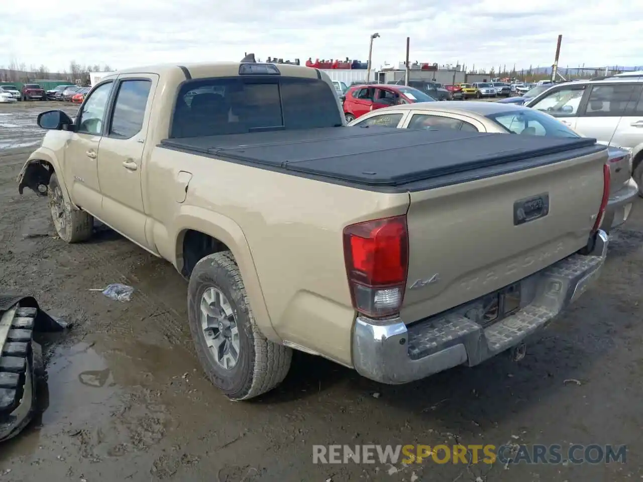 2 Photograph of a damaged car 3TMDZ5BN6KM055307 TOYOTA TACOMA 2019