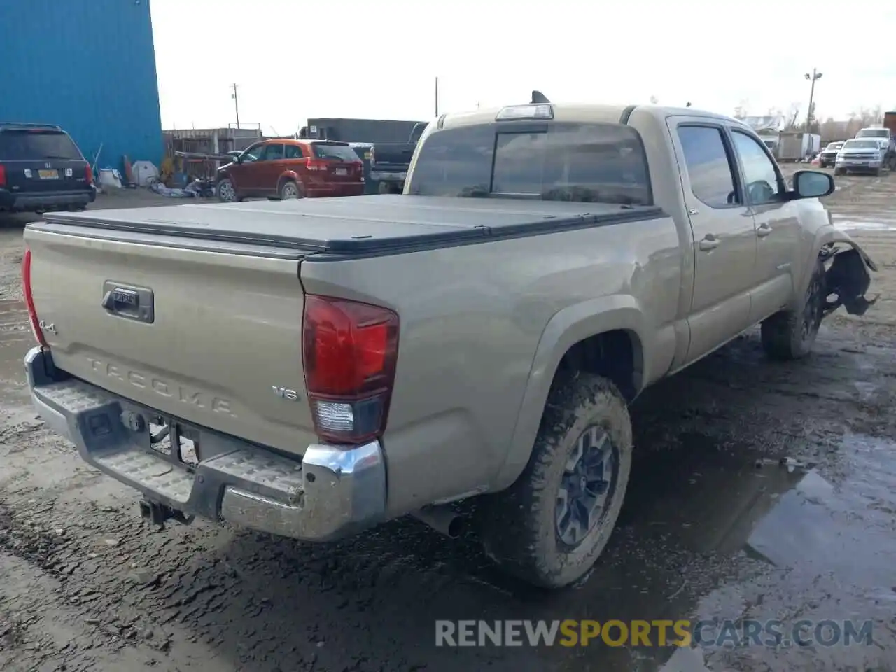 3 Photograph of a damaged car 3TMDZ5BN6KM055307 TOYOTA TACOMA 2019