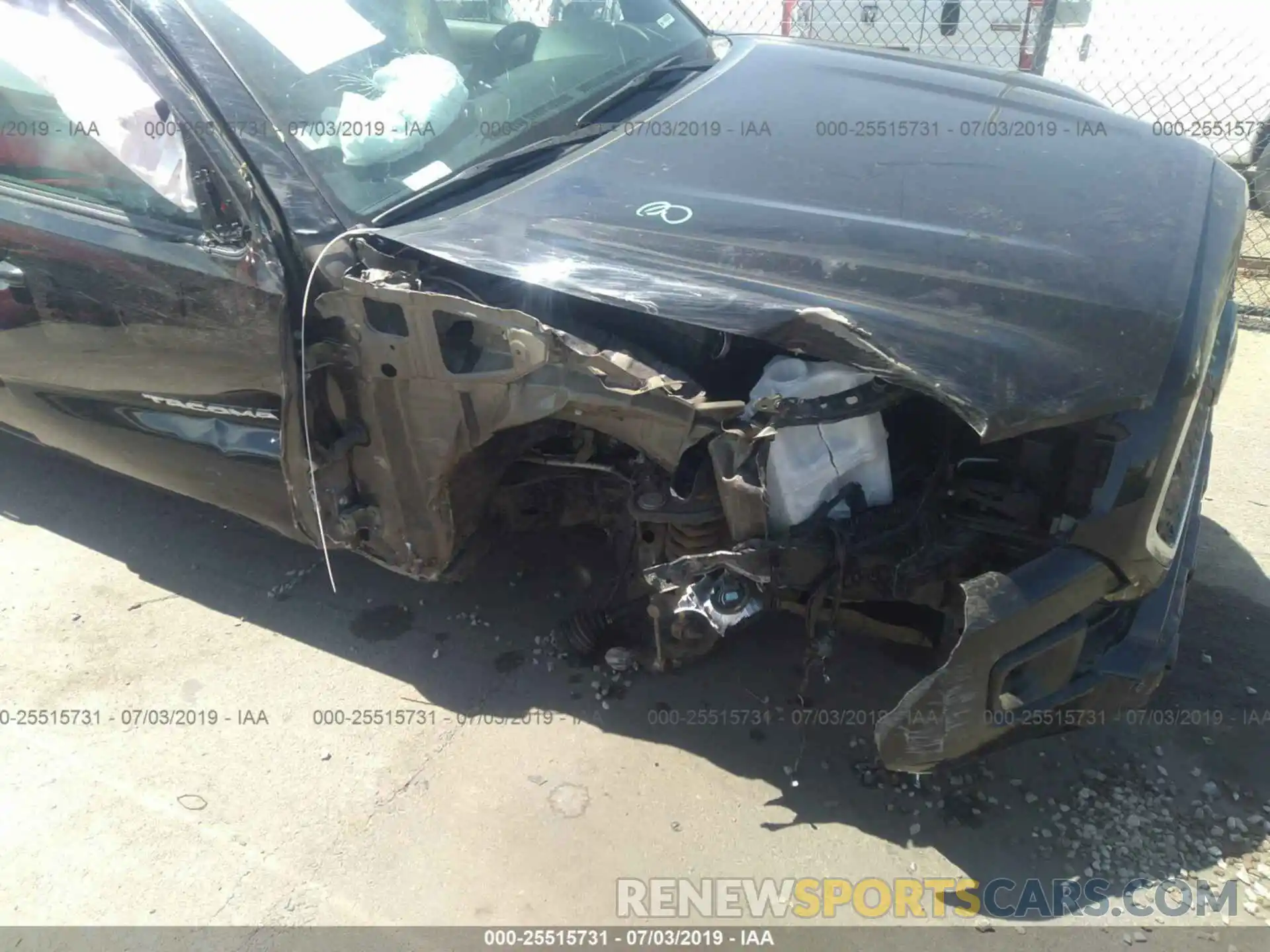 6 Photograph of a damaged car 3TMDZ5BN6KM058224 TOYOTA TACOMA 2019