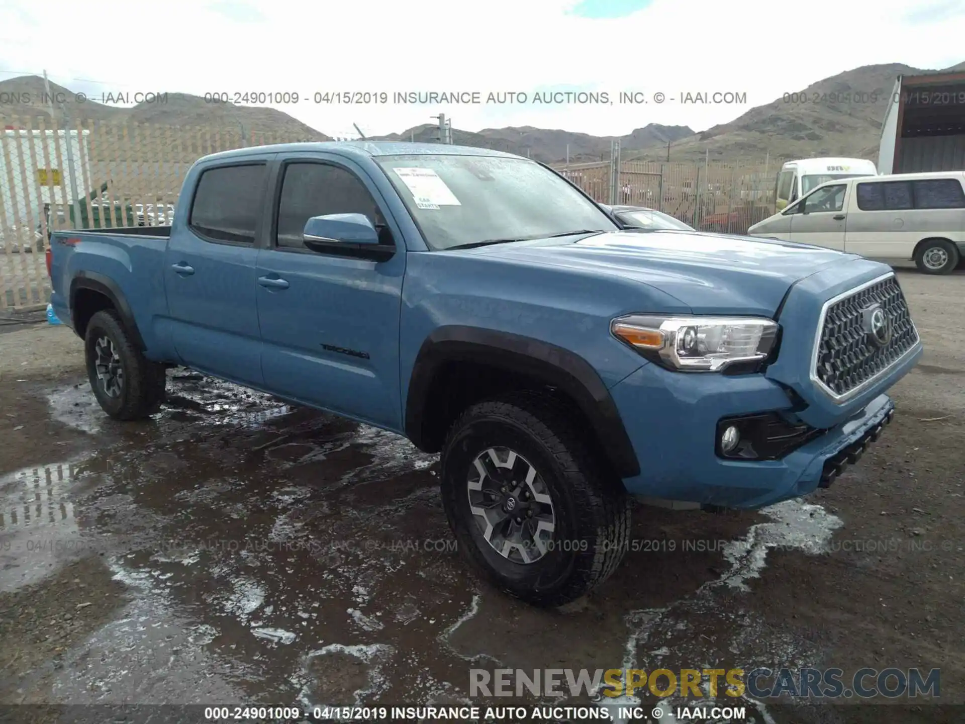 1 Photograph of a damaged car 3TMDZ5BN6KM058725 TOYOTA TACOMA 2019