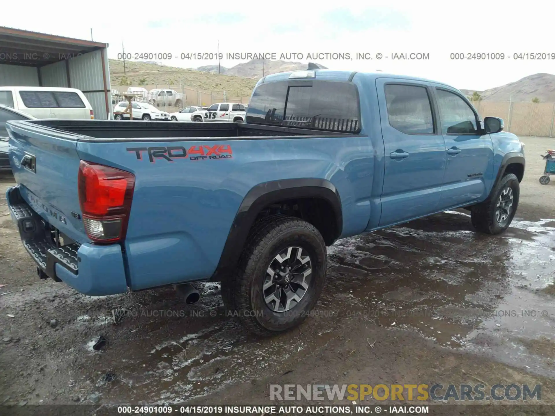 4 Photograph of a damaged car 3TMDZ5BN6KM058725 TOYOTA TACOMA 2019