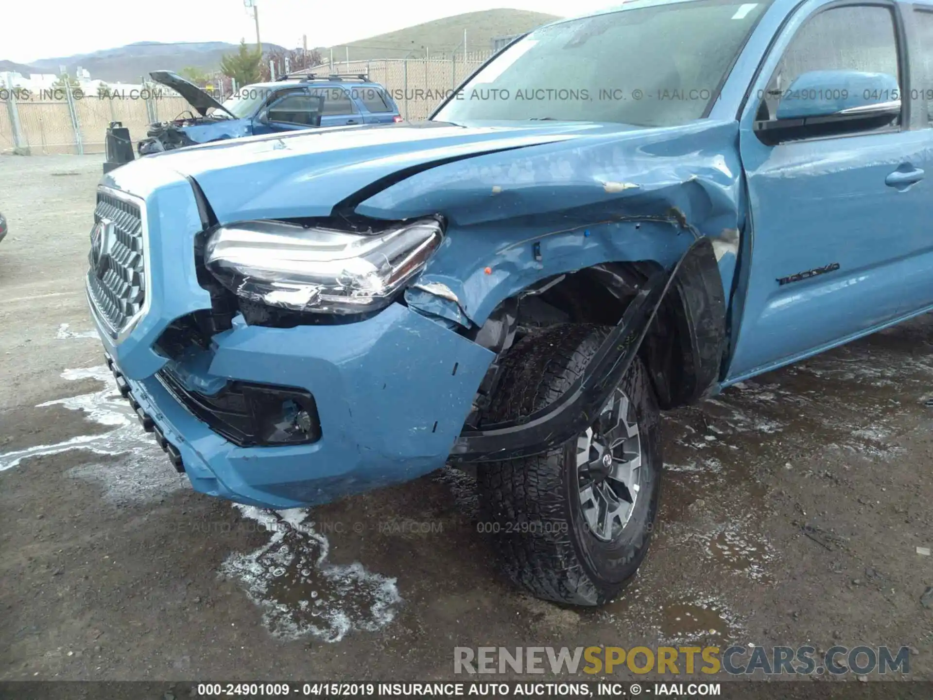 6 Photograph of a damaged car 3TMDZ5BN6KM058725 TOYOTA TACOMA 2019