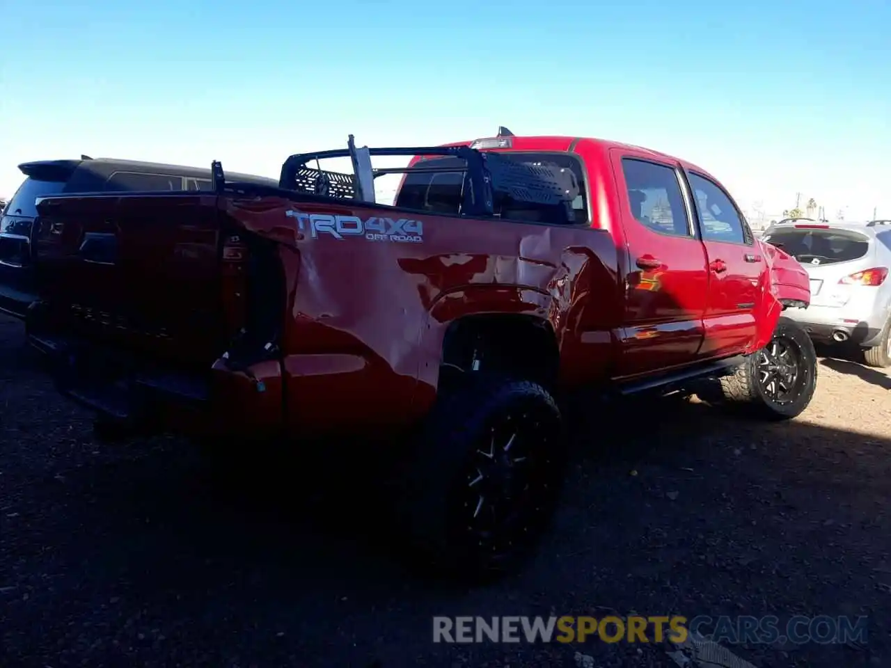 4 Photograph of a damaged car 3TMDZ5BN6KM060667 TOYOTA TACOMA 2019