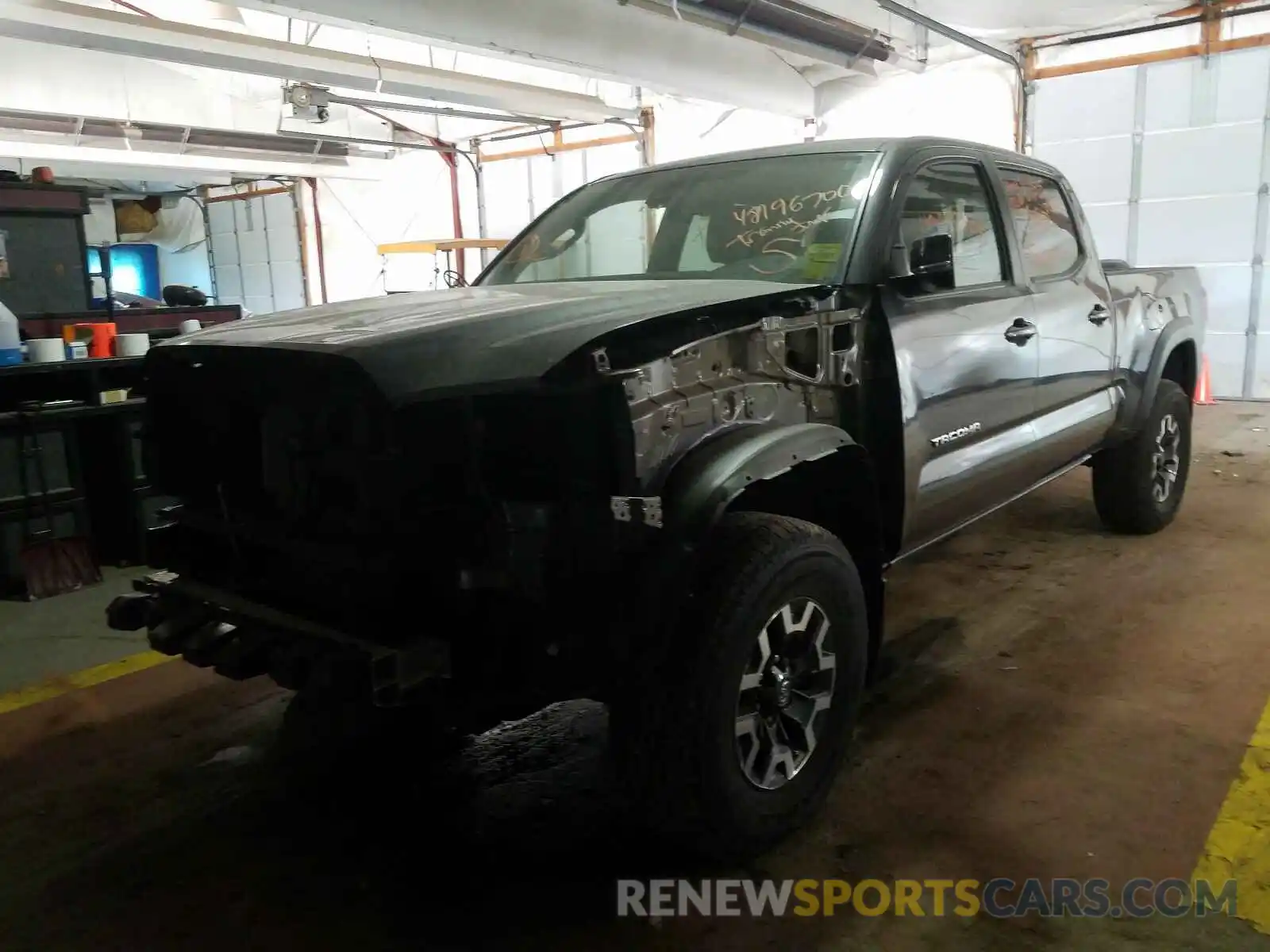 2 Photograph of a damaged car 3TMDZ5BN6KM061107 TOYOTA TACOMA 2019