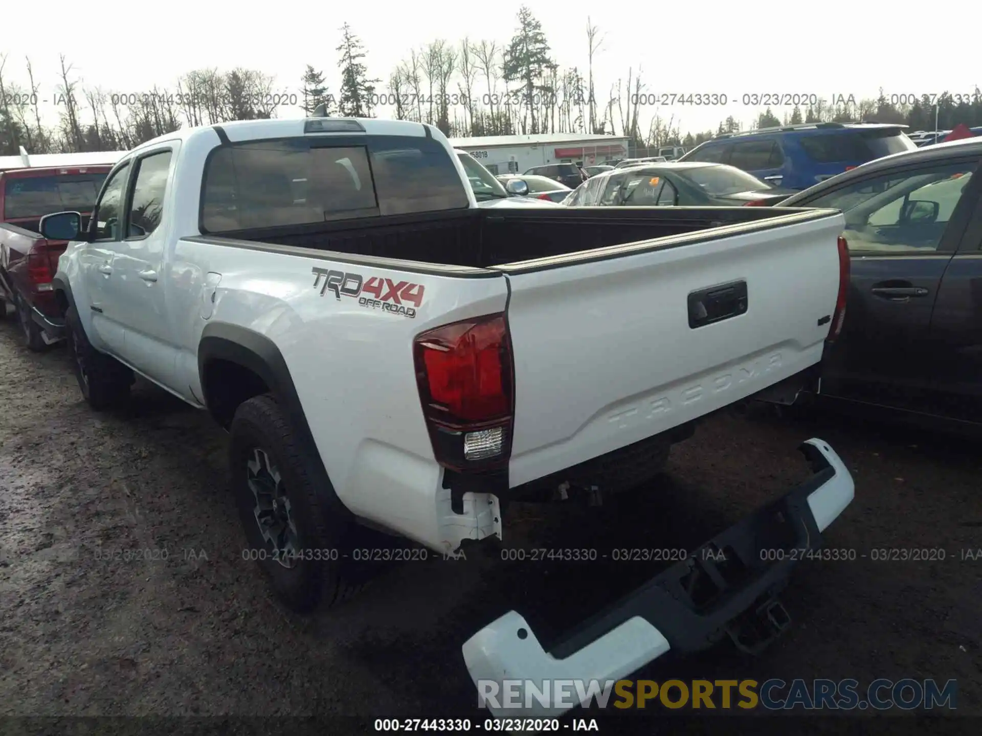 3 Photograph of a damaged car 3TMDZ5BN6KM061351 TOYOTA TACOMA 2019