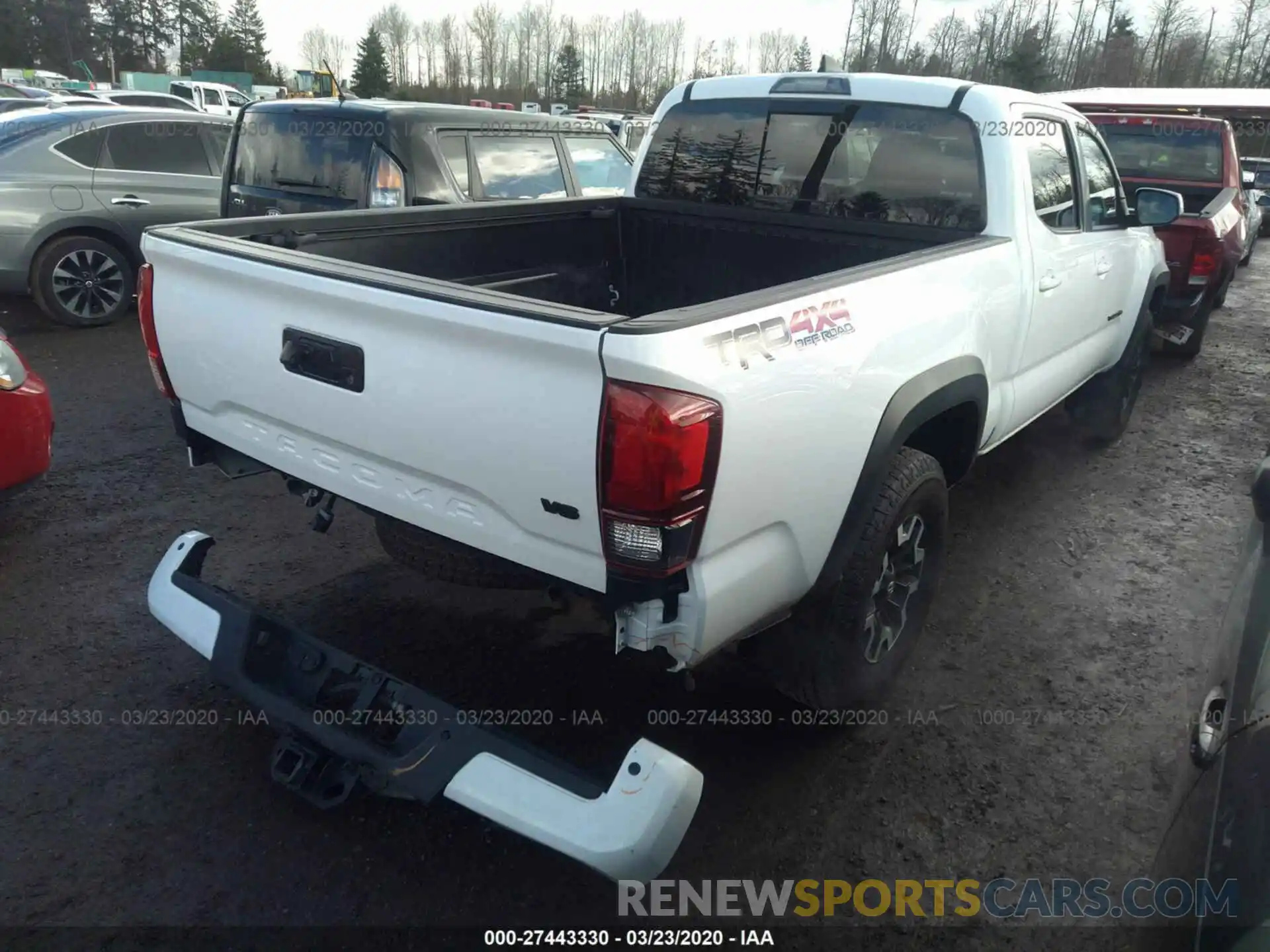 4 Фотография поврежденного автомобиля 3TMDZ5BN6KM061351 TOYOTA TACOMA 2019