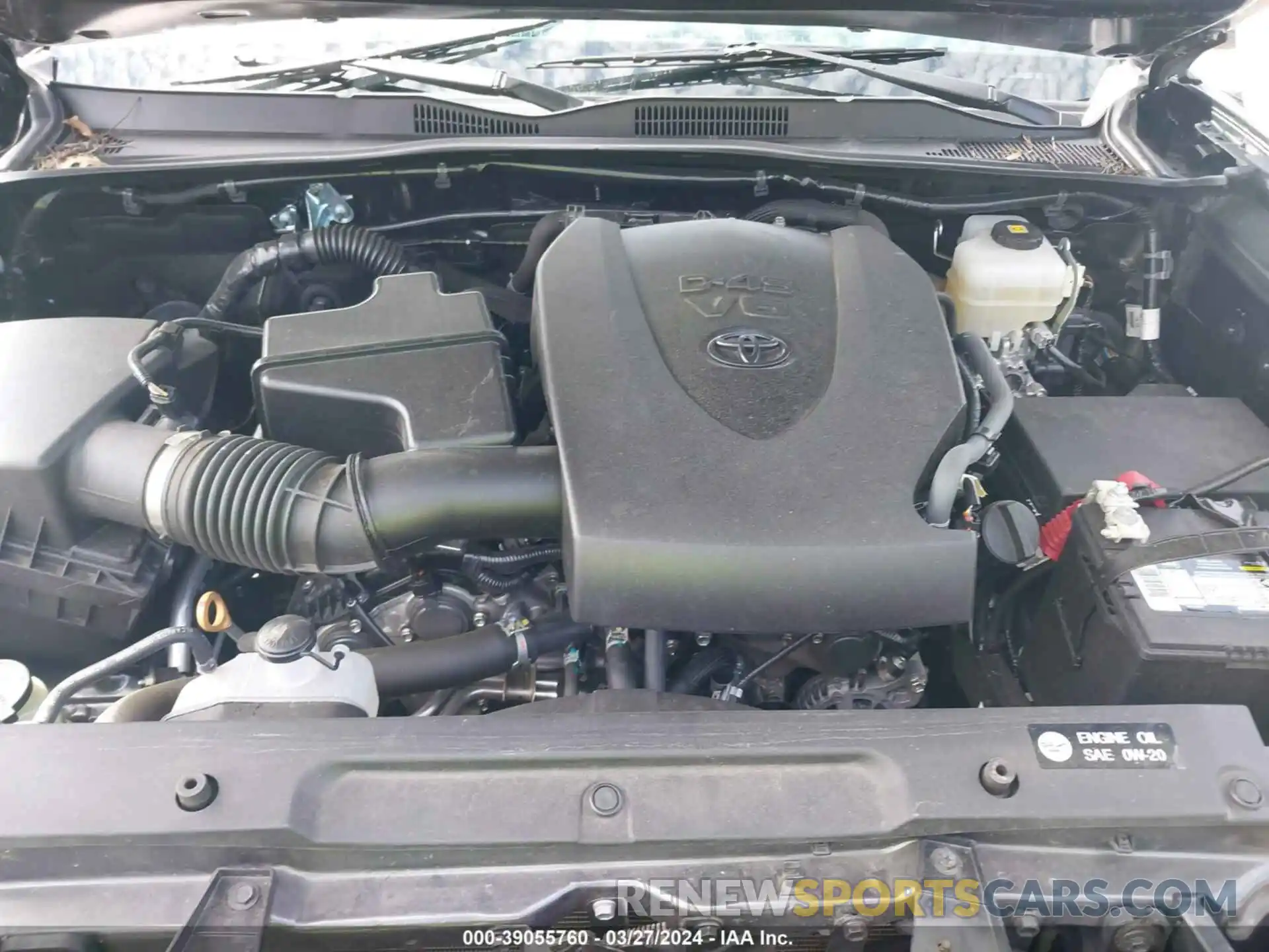 10 Photograph of a damaged car 3TMDZ5BN6KM064489 TOYOTA TACOMA 2019