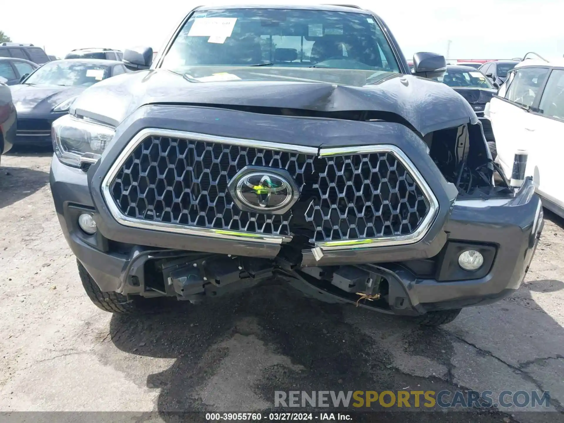 6 Photograph of a damaged car 3TMDZ5BN6KM064489 TOYOTA TACOMA 2019